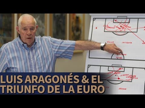 El día que Luis Aragonés visitó Diario As y explicó al detalle cómo se ganó la Euro 2008 | Diario AS