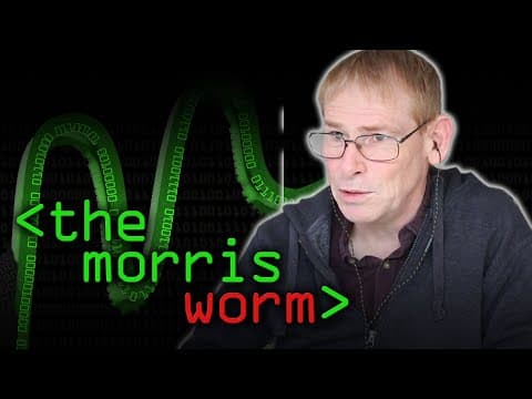 Computerphile on the first internet worm