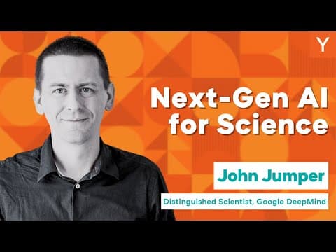 Nobel Laureate John Jumper: AI is Revolutionizing Scientific Discovery