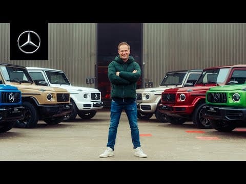 The G-Class Experience Center and factory collection in Graz