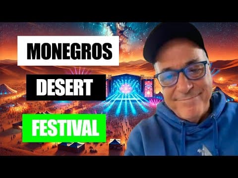 🎵 Los Secretos del Monegros Desert Festival con Joaquin Cabos 🌵 | Gestión de Grandes Festivales 🔊