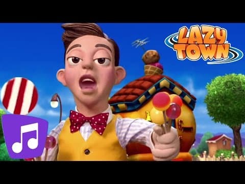 24 · Lazy Town | The Mine Song Music Video