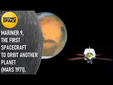 Mariner 9, the First Spacecraft to Orbit Another Planet (Mars 1971)
