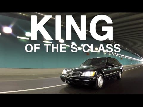 The W221 S-Class — tech flagship