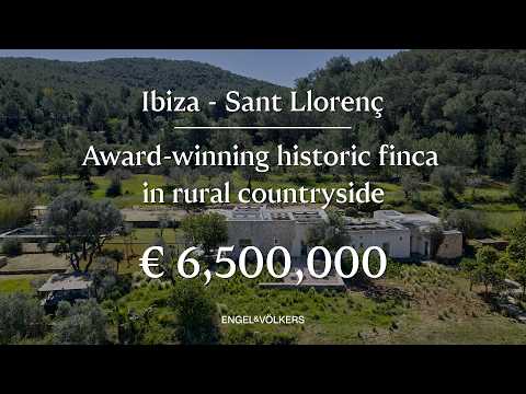 Ibiza - Award-winning historic finca in rural countryside