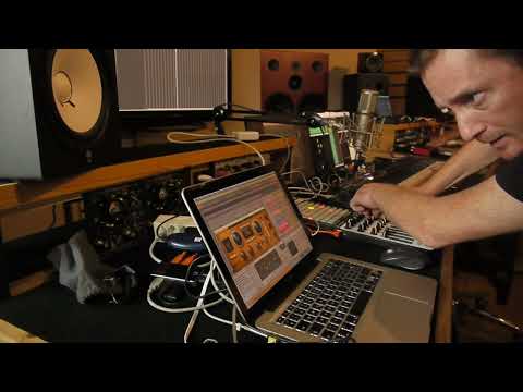 Electrypnose rehearses Cerebral Factory in the studio