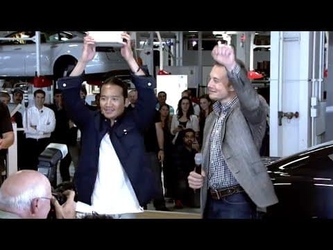 Tesla Model S Launch