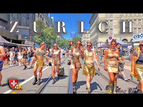 A stroll through Zurich on parade day