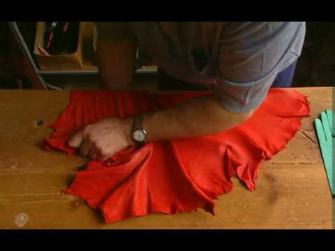 Making an Hermes Leather Gloves