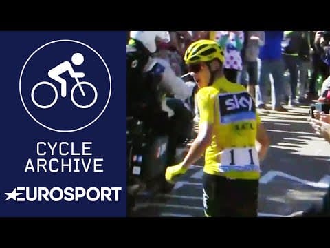 Chris Froome runs without a bike in Mont Ventoux! | Cycle Archive | Eurosport