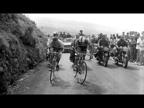 TOUR DE FRANCE 1964 - Le Puy de Dôme, théâtre du mythique duel Poulidor-Anquetil