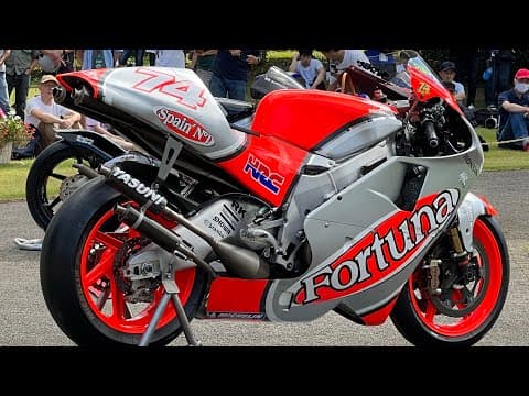 HONDA 2stroke NSR500 2002 MotoGP Exhaust Sound!!!!
