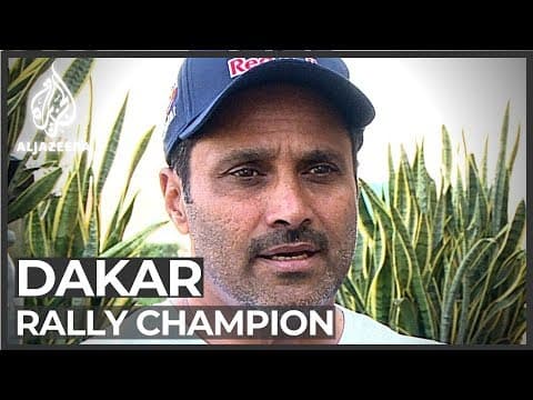 Qatar's Nasser al-Attiyah, Dakar Rally champion, speaks to Al Jazeera