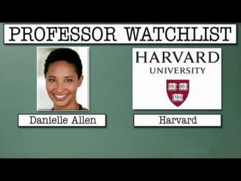 Fox News segment: what is the Professor Watchlist?