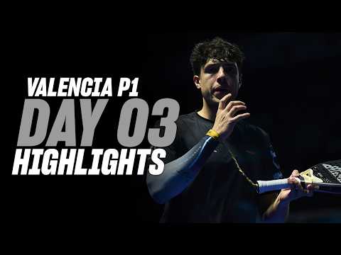 Valencia Premier Padel P1 : Day 3 - Men's Highlights