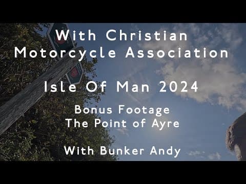 Isle of Man Bonus - Point of Ayre National Reserve and Lighthouse