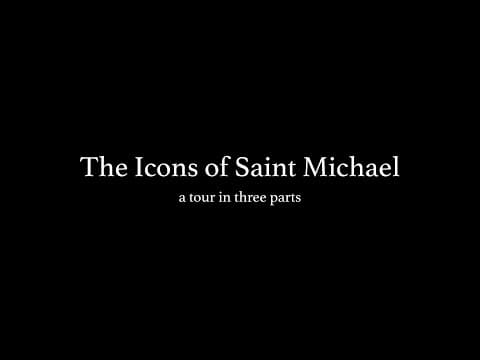 An Iconographer's Last Major Work: The Icons of St Michael