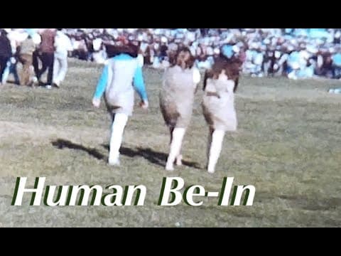 1967 Human Be-In — Rare San Francisco Film (archival)
