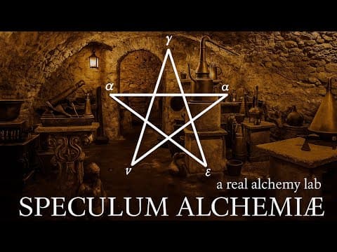 Watch — inside Prague's hidden alchemy lab