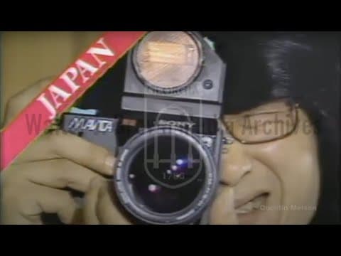 Sony CEO Akio Morita Unveils the Mavica Camera (1981)