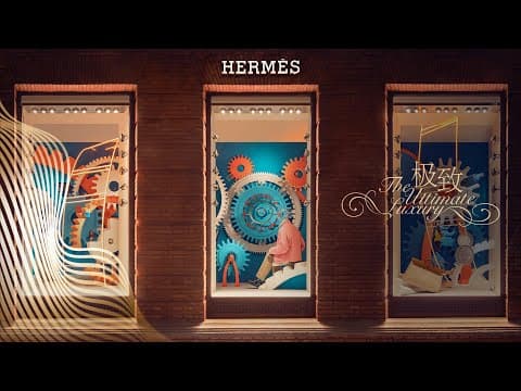 Spring Windows of Hermès Maison in Shanghai 2020