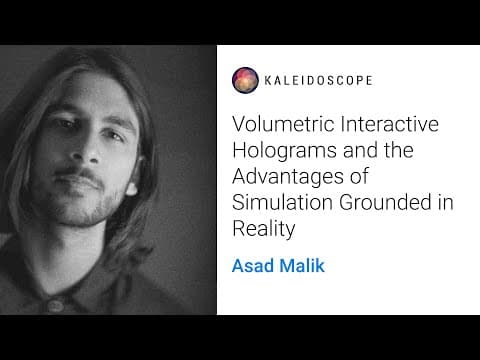Asad J. Malik on Holograms and the Advantages of Simulation Grounded in Reality