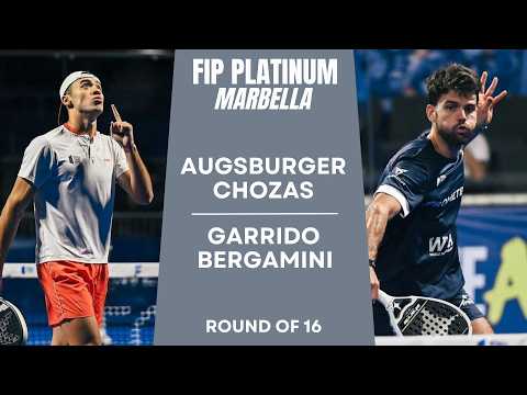 INTENSE MATCH | Augsburger/Chozas VS Garrido/Bergamini | FIP PLATINUM MARBELLA | Round…