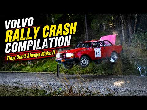 Volvo Rally Crash Compilation | 12 Minutes of Mayhem