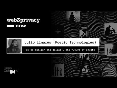 How to Abolish the Dollar & the Future of Crypto - Julio Linares