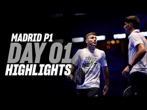 Madrid Premier Padel P1 : Day 1 – Men's Highlight