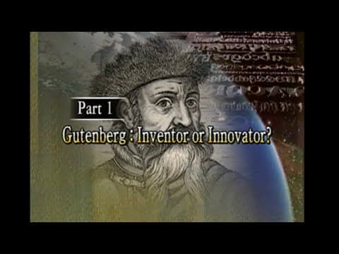 The origin of movable metal type: Gutenberg, inventor or innovator?