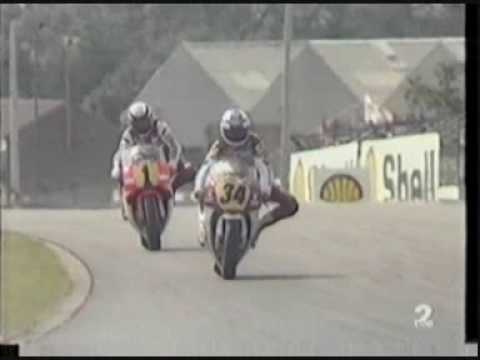 Moto Gp Donington 1991 Schwantz vs Rainey (500c.c.) Motociclismo