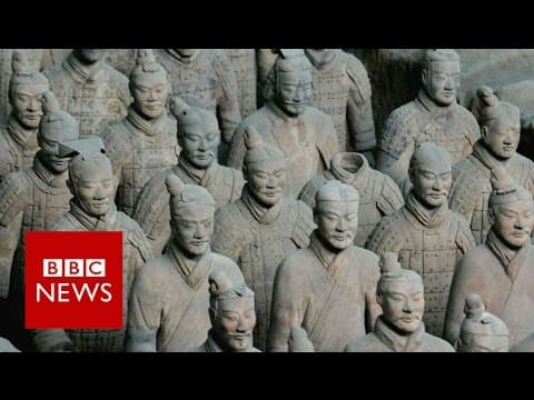 The Terracotta Army: farmers digging a well