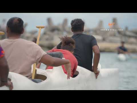crusaders Outrigger & Canoe Club training session Solomon Islands