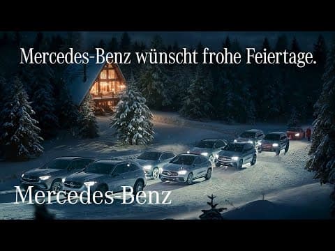 Mercedes-Benz wünscht frohe Feiertage!