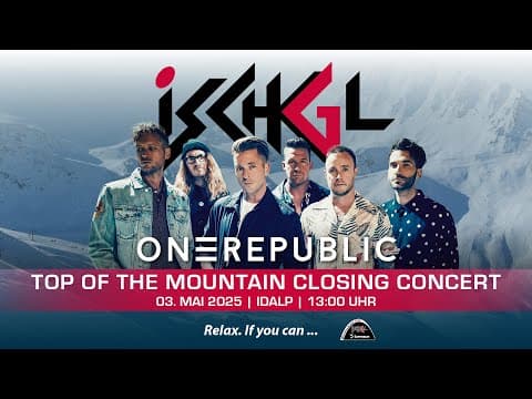 Top of the Mountain Closing Concert mit OneRepublic