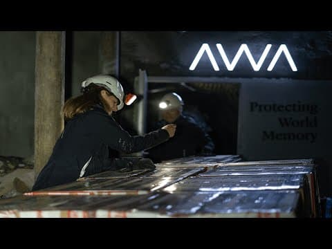 Data preservation in Mine 3, Svalbard