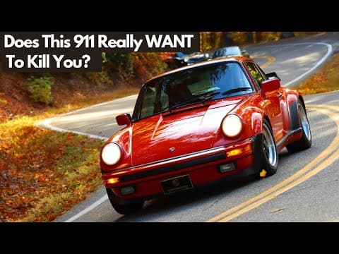 The Porsche 930 Turbo: Truly A Widowmaker?  Owner Reveals The Truth