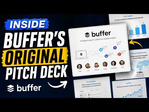 Inside Buffer's $500K Seed Pitch Deck (Real Slides)