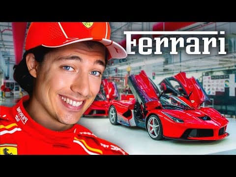 Dentro FERRARI 🏎️ Tour completo
