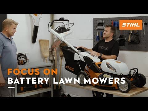 FOCUS ON Battery Lawn Mowers | STIHL