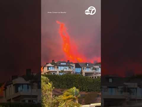 Palisades fire tears through SoCal (ABC7)