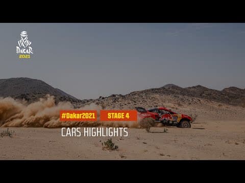 #DAKAR2021 - Stage 4 - Wadi Ad-Dawasir / Riyadh - Car Highlights