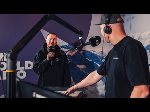 Hugel interview at One World Radio | Tomorrowland Winter 2025