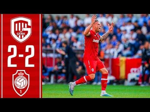 KRC Genk 2-2 Royal Antwerp, Champions' Play-offs 2022-23