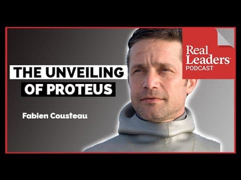 Fabien Cousteau Unveils PROTEUS