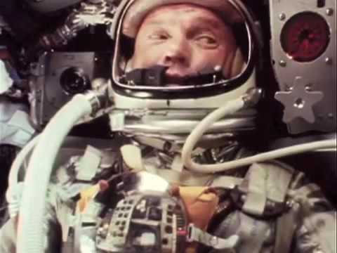 John Glenn: Friendship 7 re-entry | Synchronized film, audio