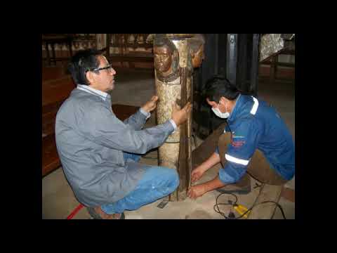 The Jesuit Mission Church of San Rafael, Chiquitos, Bolivia
