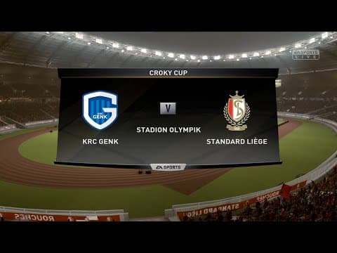 KRC Genk vs KV Mechelen, Croky Cup Final