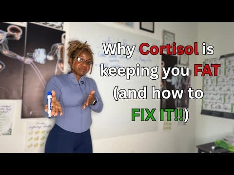The Truth About Cortisol & Belly Fat (And How to Fix It Naturally)